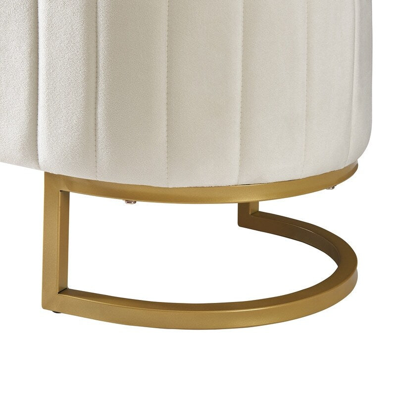 Flip-Top Storage Ottoman Sofa