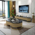 Luxury Creative Style Center Table & TV Combination Living Room Set -838 - 92Bedding