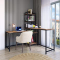 L Shaped Study Table for Students