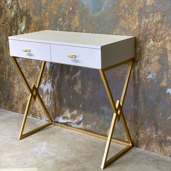 Elegant Console Table With Drawers