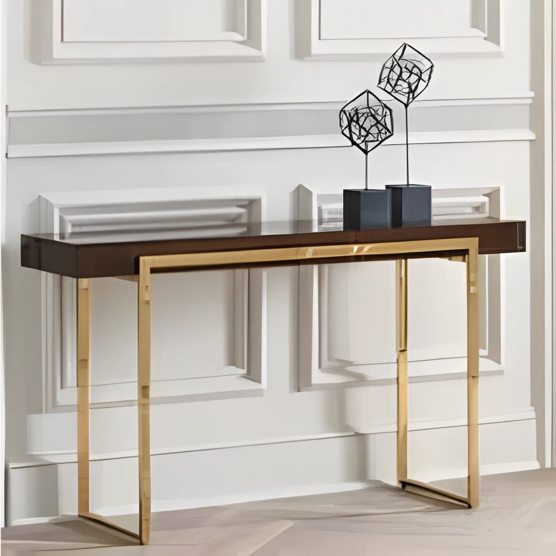 Linea Noir Console Table