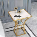 Creative Square Small Luxury Sofa Side Table